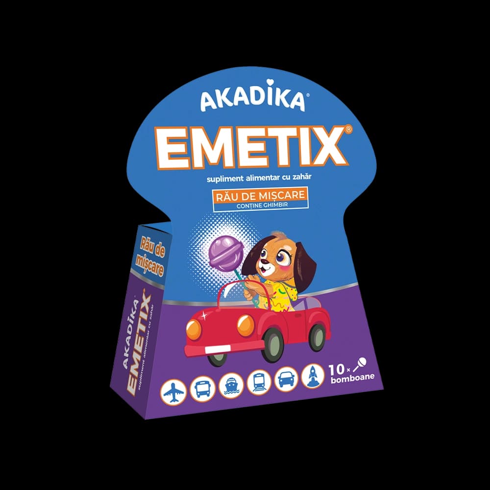 Akadika Emetix - 10 bomboane