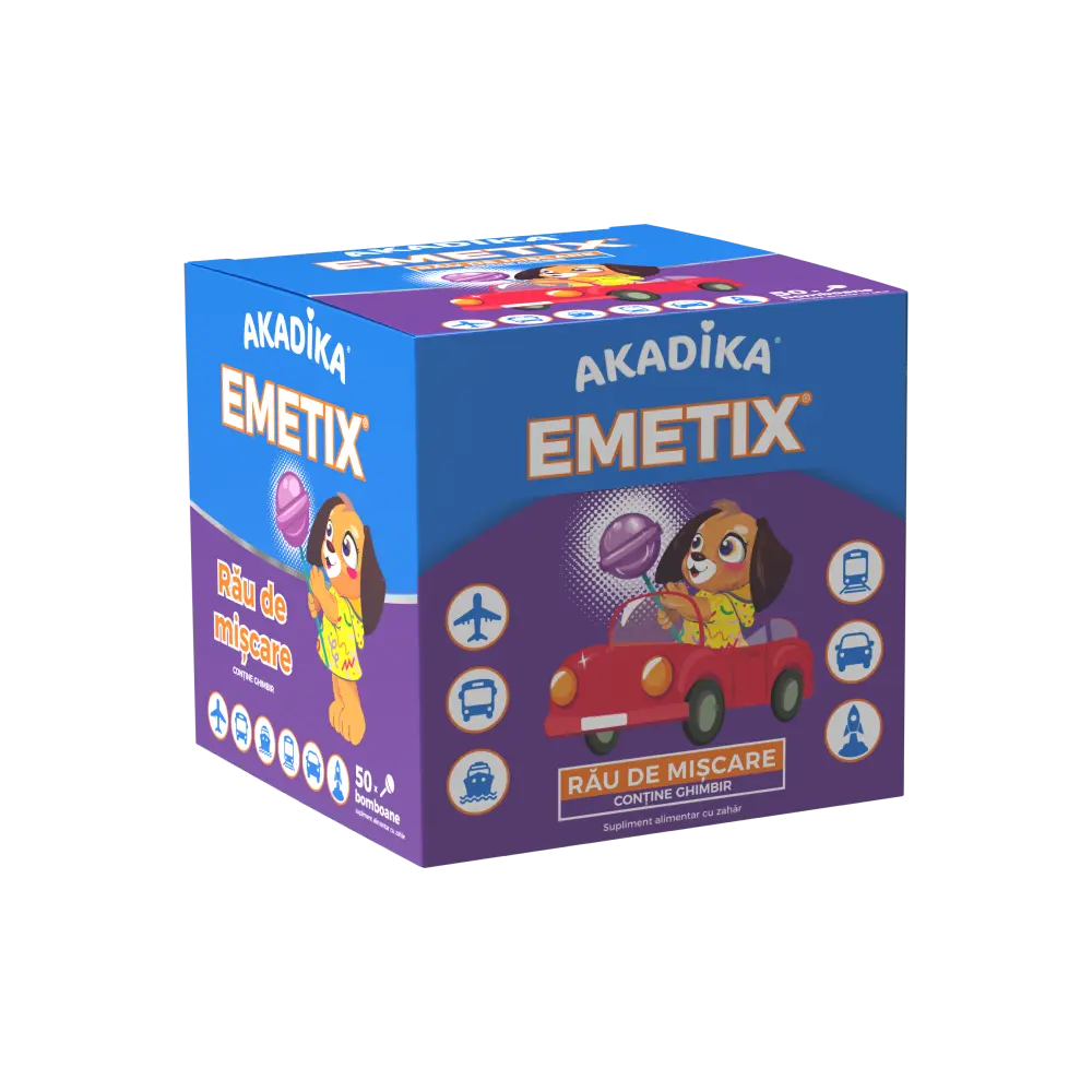 Akadika Emetix - 50 bomboane