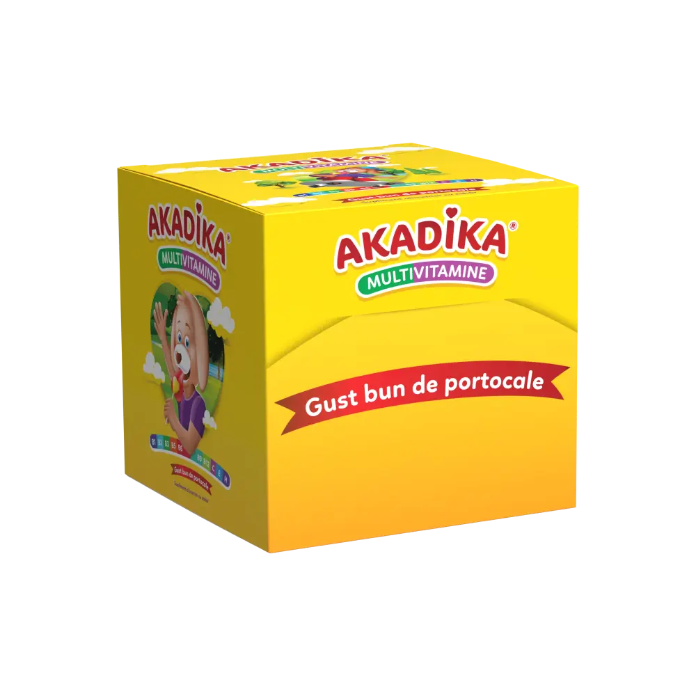 AKADIKA Multivitamine - 50 bomboane
