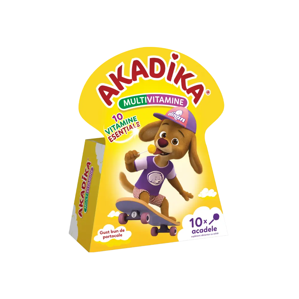 AKADIKA Multivitamine - 10 bomboane